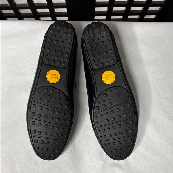 🖤 Samuel Hubbard Women's Black Leather Loafers Size 10 NWOT Comfort Chic 🖤 - Picture 7 of 12